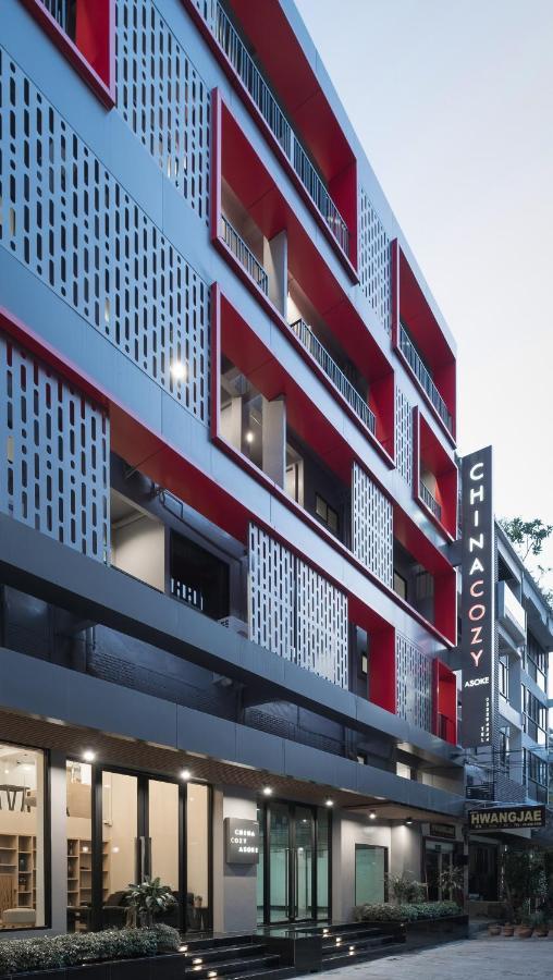 Hotel China Cozy Asoke Bangkok Exterior foto